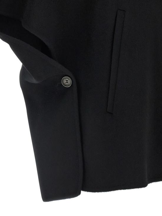 25FW 막스마라 데릭 캐시미어 케이프  2524736151600009 Black - MAX MARA