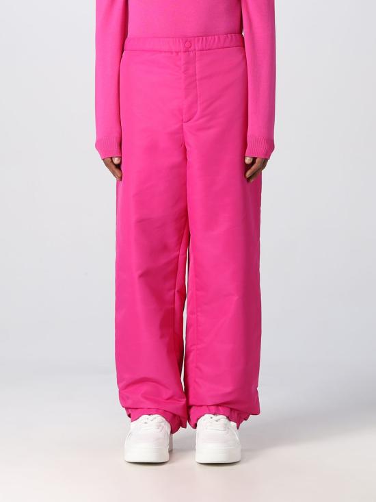  발렌티노 가라바니 스트레이트 팬츠 1V0RBJ05 7TV UWT Pink