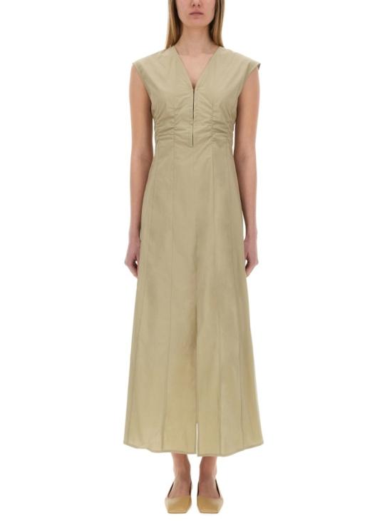 25SS 알리지 롱 원피스 105327 P5022SV Green