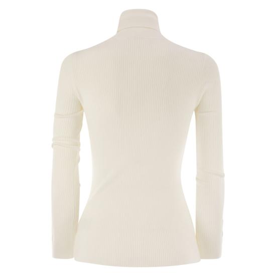 25FW 엘리자베타프랜치 터틀넥 MK11B56E2 IVORY - ELISABETTA FRANCHI