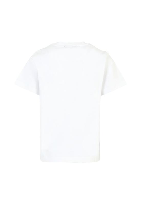  [키즈] 발망 티셔츠 BT8Q51 J0177 100OR WHITE - BALMAIN