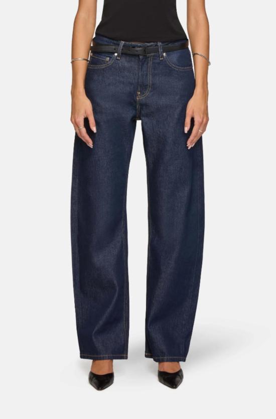  EB Denim 데님 팬츠 Eb 데님 알리다 루즈 보우드 진