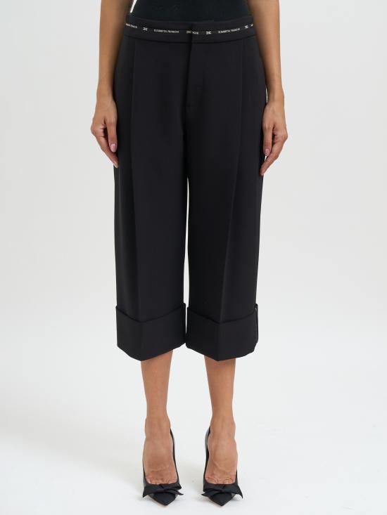 25FW 엘리자베타프랜치 크롭 팬츠 MPA11656E2110 Black