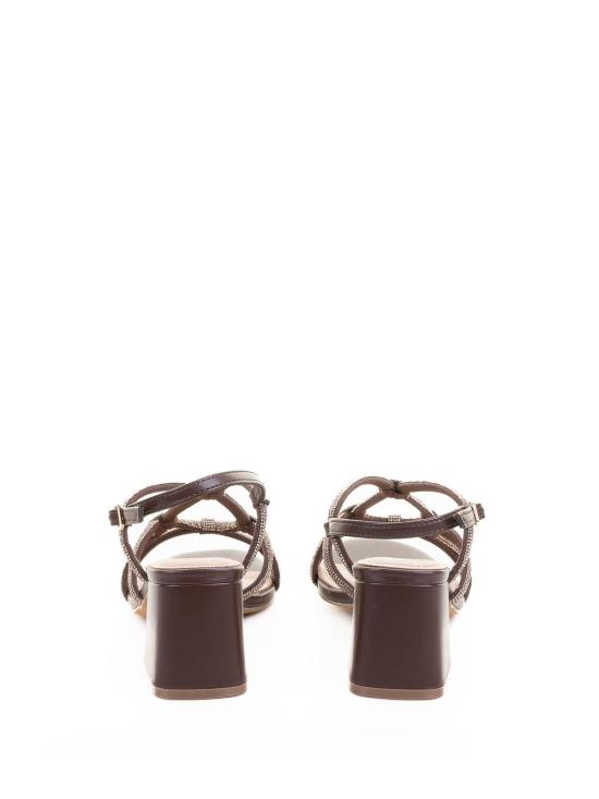 25SS 비비루 샌들 860Z00STRASSMARRON Brown - BIBILOU