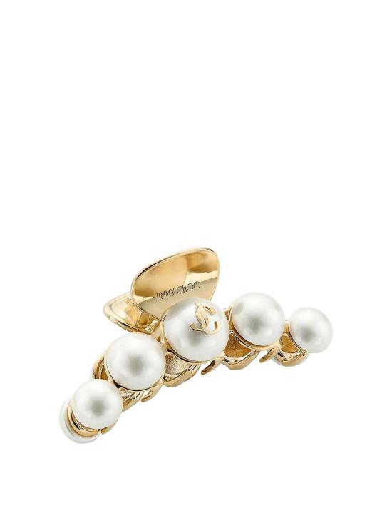 26SS 지미추 이어링 CLAWHAIRCLIPDCKWHITEGOLD White - JIMMY CHOO