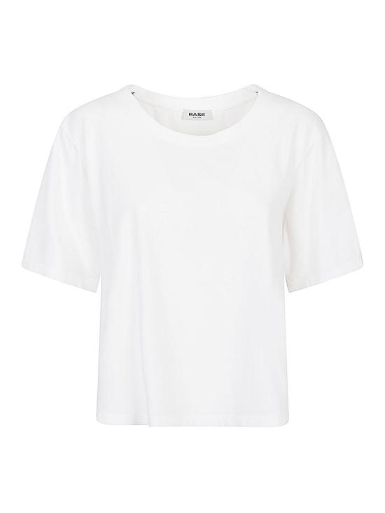 25SS 베이스 반팔 티셔츠 B1648841201 White