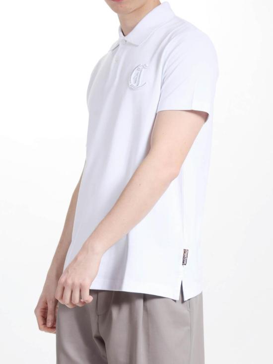 25FW 저스트까발리 폴로 티셔츠 78OAGT13CJ506003 White - JUST CAVALLI