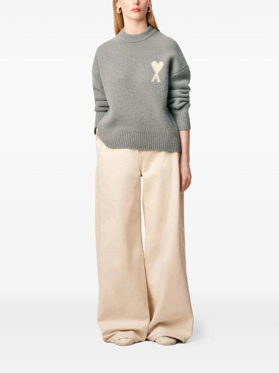 25FW 아미 스웨터 H25UKS836KN0135 058 DS026522 - AMI