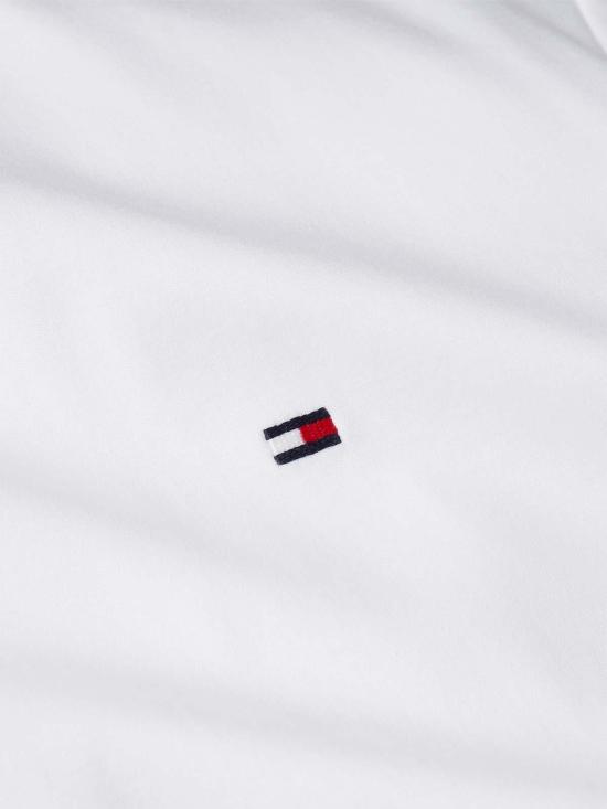  타미힐피거 반팔 티셔츠 MW0MW33202YBR White - TOMMY HILFIGER