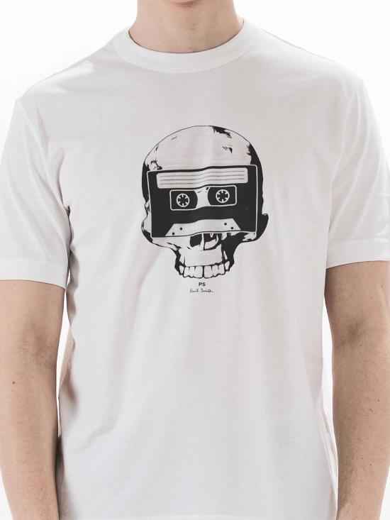  PS 바이 폴스미스 반팔 티셔츠 M2R220XPP470502 White - PS BY PAUL SMITH