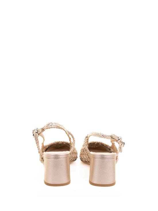 25SS 썅딸 힐/펌프스 2625INTRECCIOSATINFONDOTINTANER Beige - CHANTAL