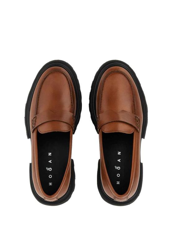 25FW 호간 로퍼 HXW6740FM506LOS018 Brown - HOGAN