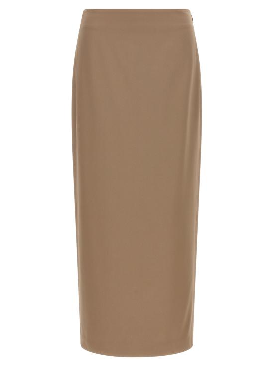 25FW 브루넬로 쿠치넬리 숏 스커트 MPH38G3882C9609 Beige