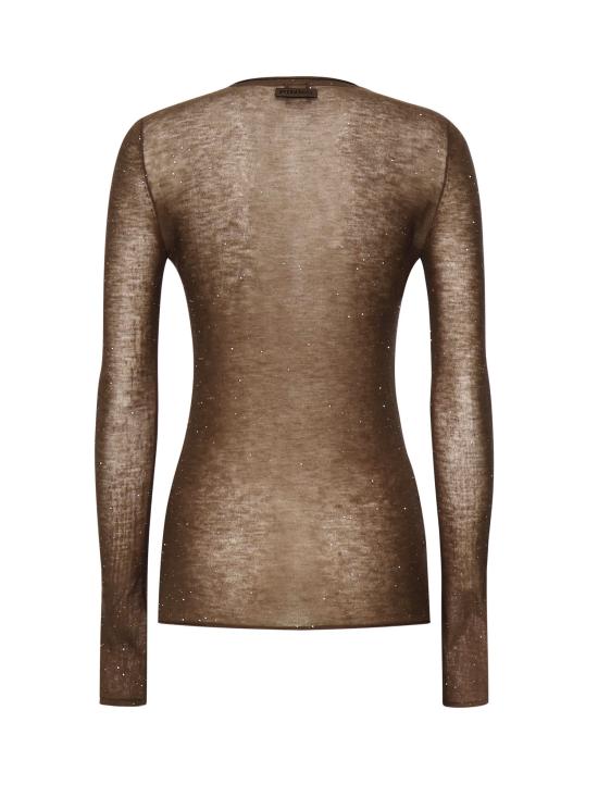 25FW 핑코 스웨터 105398 A2PML73 Brown - PINKO