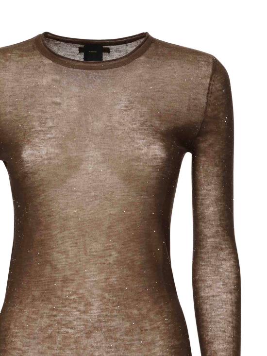 25FW 핑코 스웨터 105398 A2PML73 Brown - PINKO