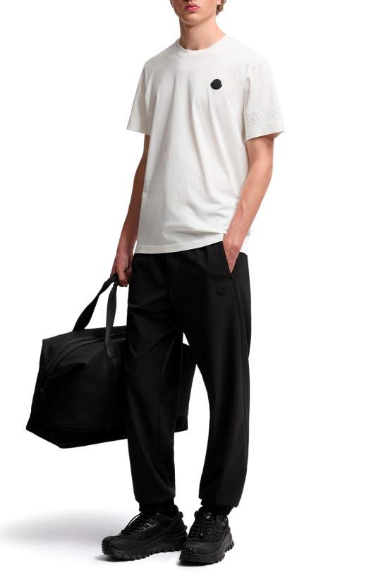 25FW 몽클레어 로고 코튼 티셔츠 K20918C0003989AYW 031 - MONCLER