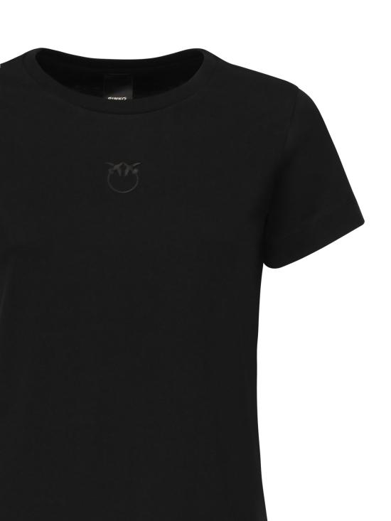 25FW 핑코 반팔 티셔츠 100355 A2RDZ99 Black - PINKO