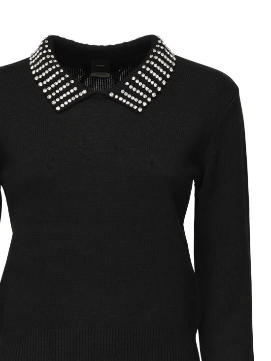 25FW 핑코 스웨터 105530 A2S4Z99 Black - PINKO