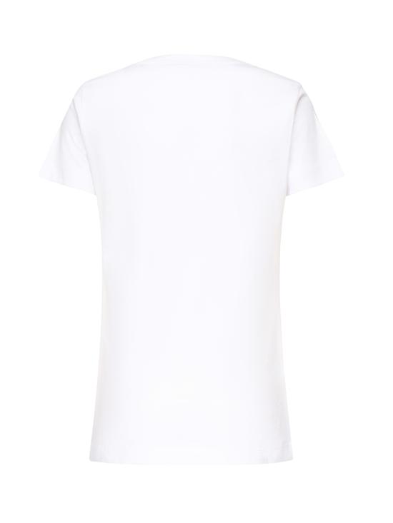 25FW 핑코 반팔 티셔츠 101752 A2RDZ04 White - PINKO