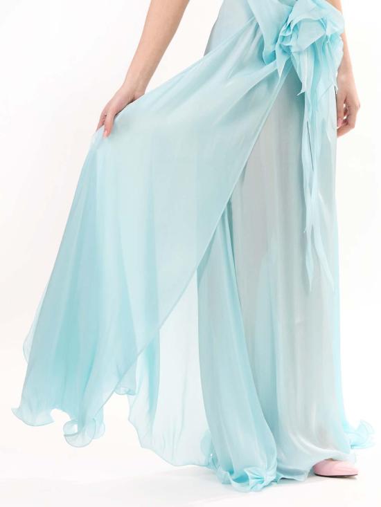 25SS 제니 롱 원피스 78AJO492N0380299 Light Blue - GENNY