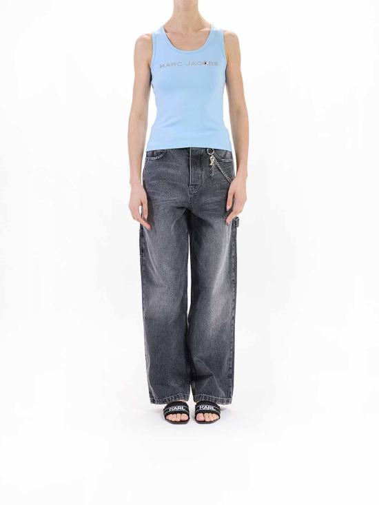 25SS 마크제이콥스 민소매 티셔츠 2S5RTP080C11457 Light Blue - MARC JACOBS