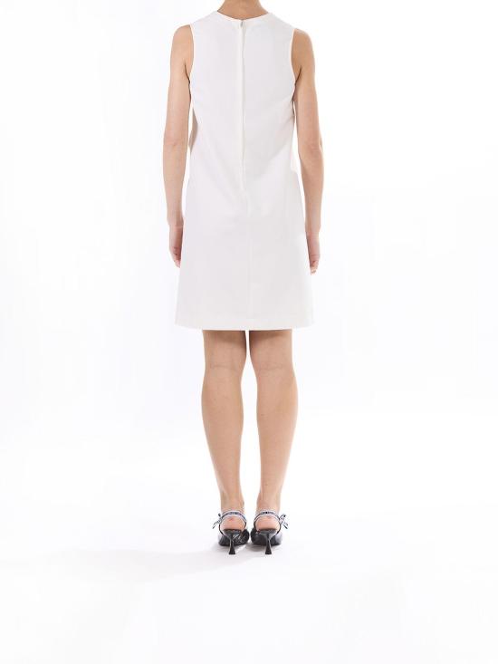  모스키노 미디 스커트 40437221002 White - MOSCHINO