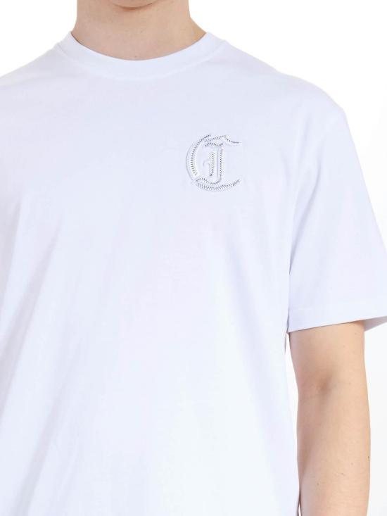 25FW 저스트까발리 반팔 티셔츠 78OAHT13CJ518003 White - JUST CAVALLI