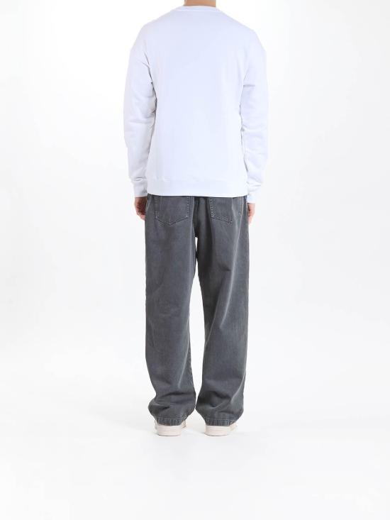  모스키노 긴팔 티셔츠 170152281001 White - MOSCHINO