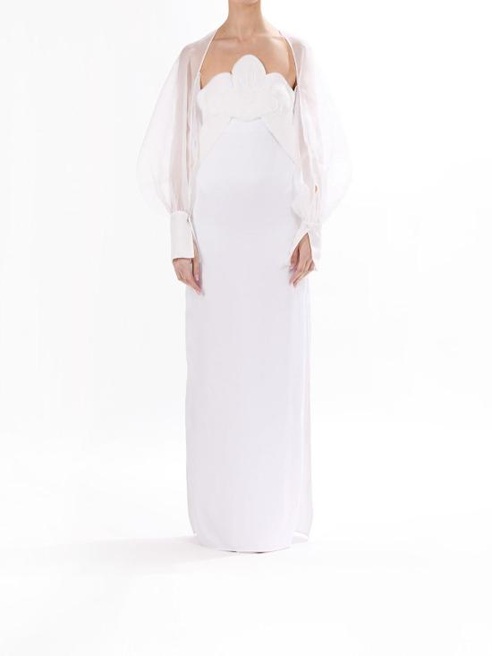  제니 긴팔 티셔츠 78AJQ550N0193003 White - GENNY