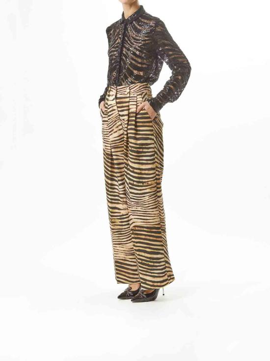  저스트까발리 수트 팬츠 78PAA112NS600716 Multicolour - JUST CAVALLI