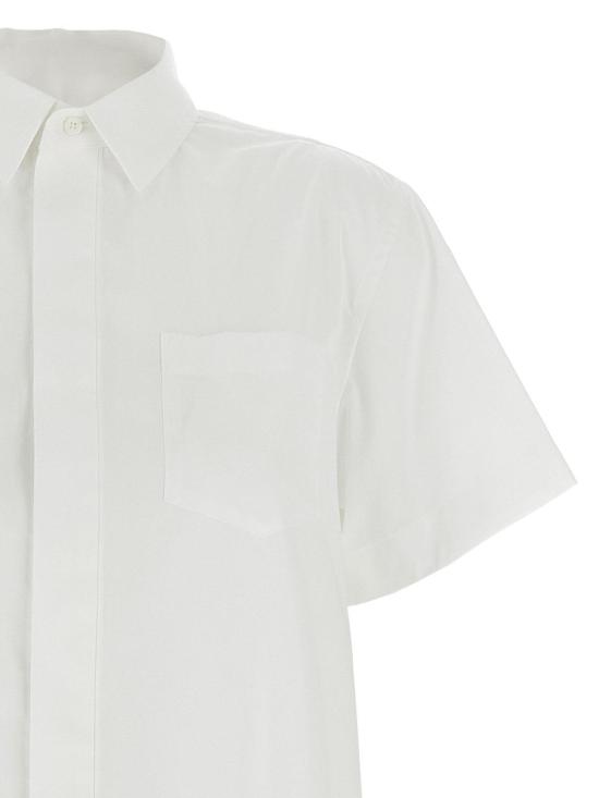 25SS 사카이 미디 스커트 2507761151 White - SACAI
