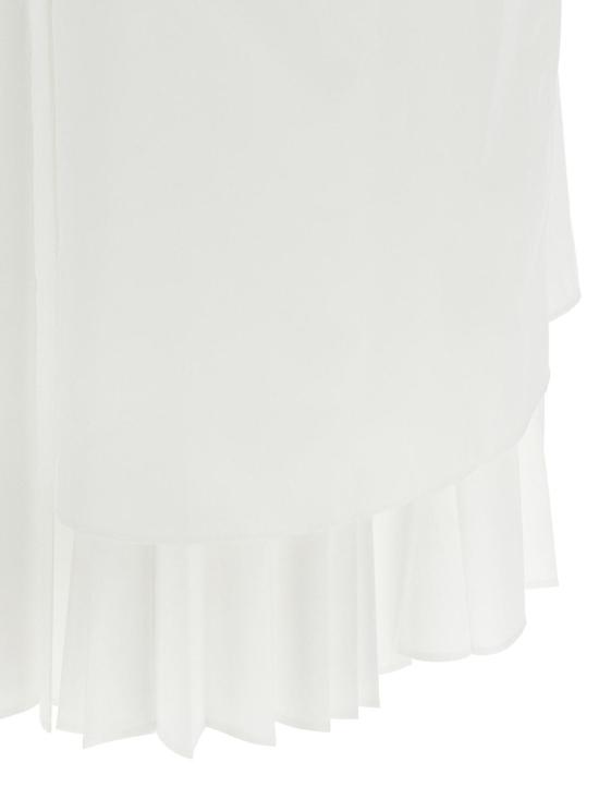 25SS 사카이 미디 스커트 2507761151 White - SACAI