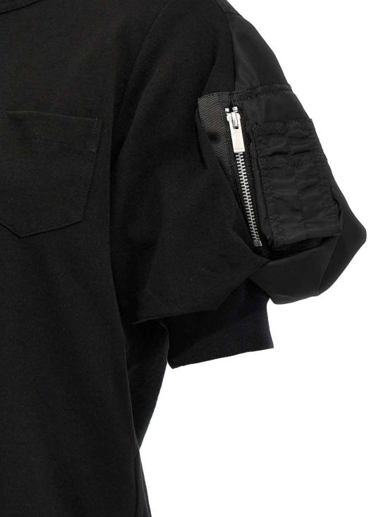  사카이 반팔 티셔츠 SCW239002 Black - SACAI