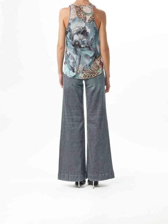 25SS 저스트까발리 민소매 티셔츠 78PAH640NS594MS3 Multicolour - JUST CAVALLI