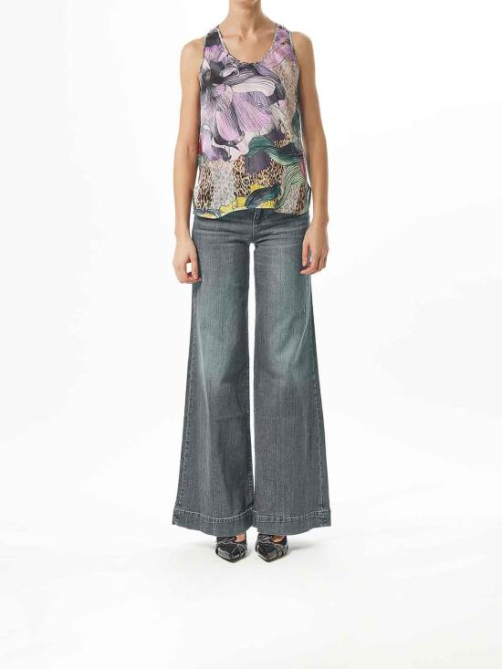 25SS 저스트까발리 민소매 티셔츠 78PAH640NS594MS3 Multicolour - JUST CAVALLI