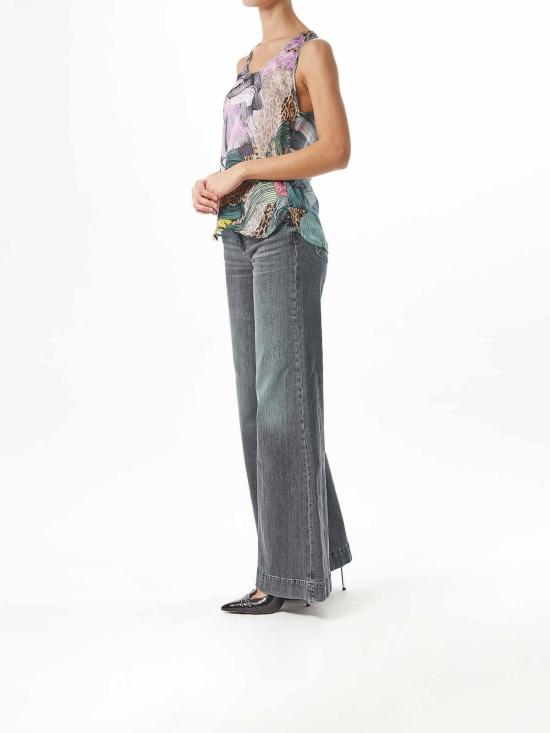 25SS 저스트까발리 민소매 티셔츠 78PAH640NS594MS3 Multicolour - JUST CAVALLI