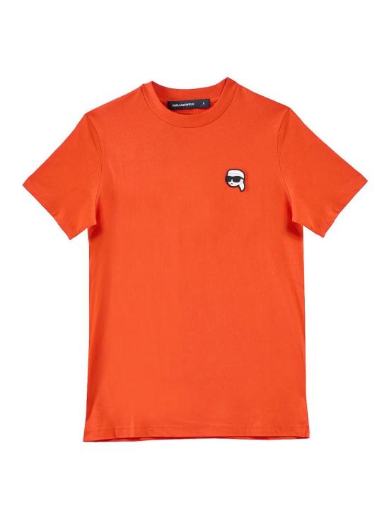 26SS 칼라거펠트 반팔 티셔츠 KM755710552224300 Orange