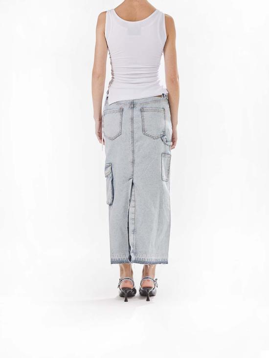  모스키노 민소매 티셔츠 251D120604451001 White - MOSCHINO