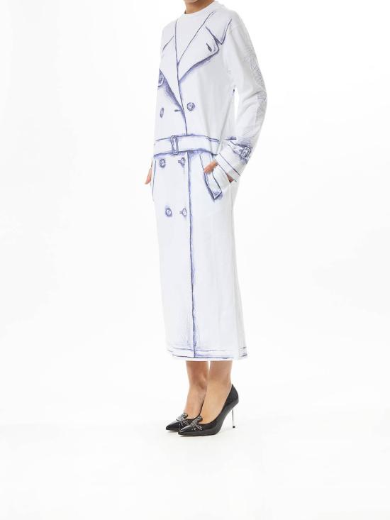  모스키노 트렌치 코트 251D046204423001 Multicolour - MOSCHINO