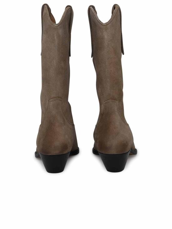 26SS 이자벨마랑 두에르토 레더 카우보이 부츠 BO0003FAA1A03S50TA Beige - ISABEL MARANT