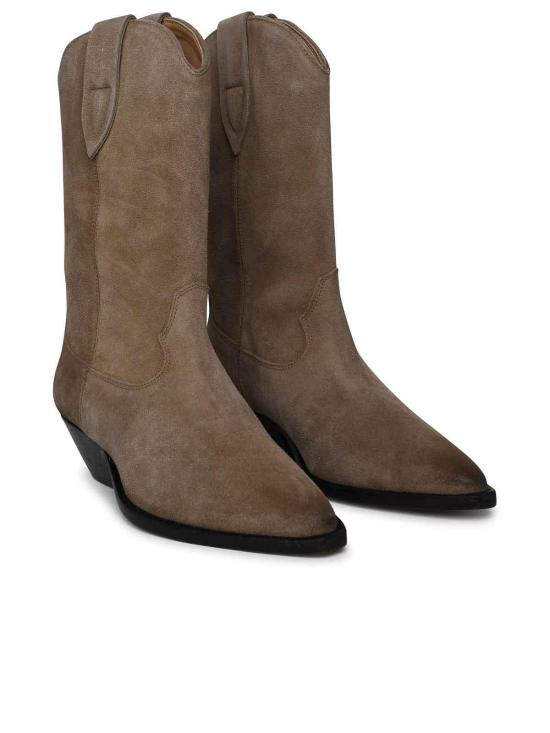26SS 이자벨마랑 두에르토 레더 카우보이 부츠 BO0003FAA1A03S50TA Beige - ISABEL MARANT