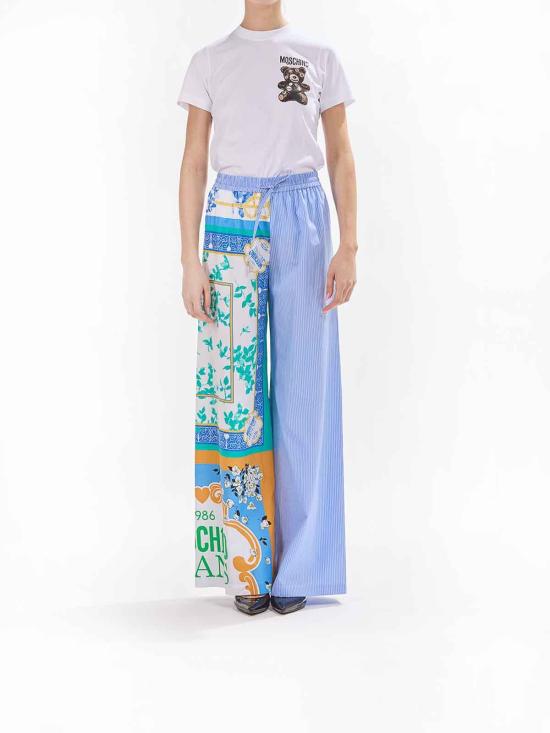  모스키노 팔라초 팬츠 33237252303 Multicolour - MOSCHINO