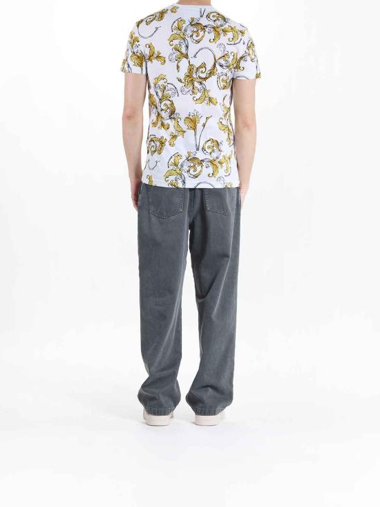 25SS 베르사체 반팔 티셔츠 78GAH6S0JS458G03 Multicolour - VERSACE