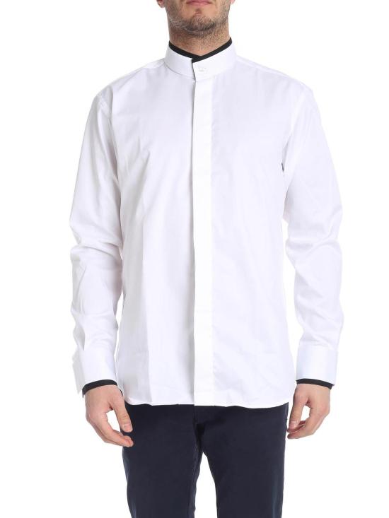  칼라거펠트 긴팔 셔츠 60511254460219 White - KARL LAGERFELD