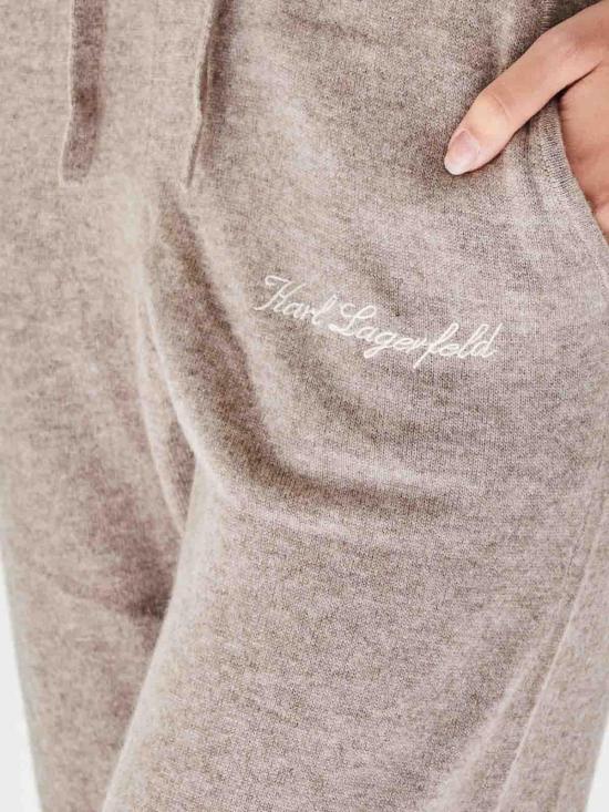  칼라거펠트 트레이닝/조거 팬츠 246W2181766 Beige - KARL LAGERFELD