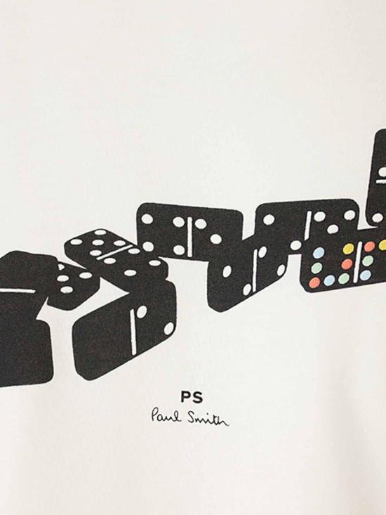  PS 바이 폴스미스 반팔 티셔츠 M2R011RMP444001 White - PS BY PAUL SMITH