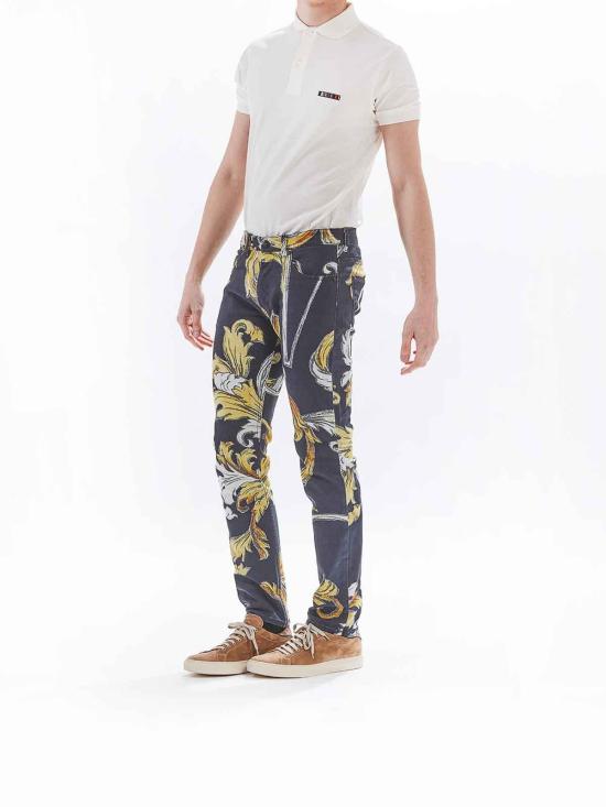 26SS 베르사체 스트레이트 팬츠 78GAB5S0ES138SS0G89 Multicolour - VERSACE