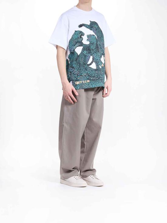 25SS 저스트까발리 반팔 티셔츠 78OAHA06CJ718003 Multicolour - JUST CAVALLI
