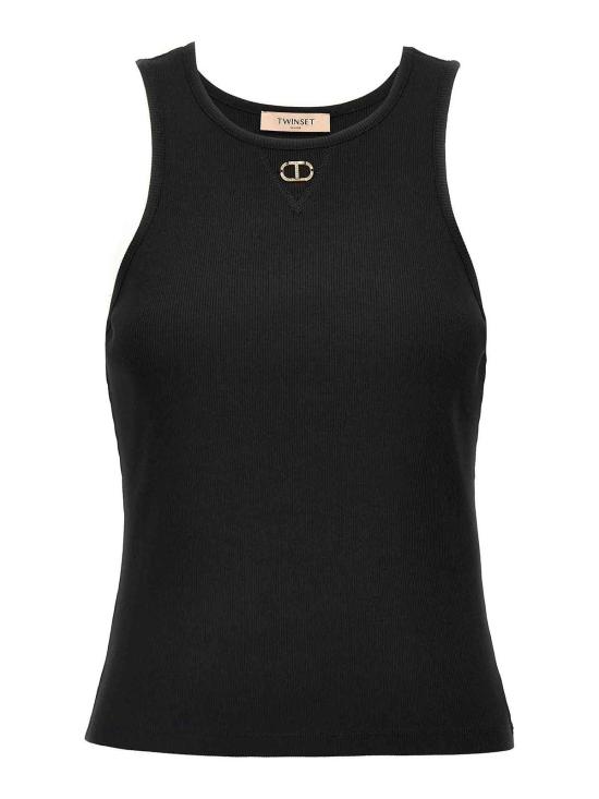 25SS 트윈셋 민소매 티셔츠 251TP255000006 Black