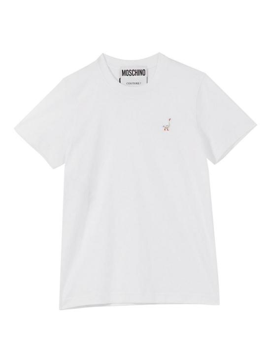  모스키노 반팔 티셔츠 71405413001 White